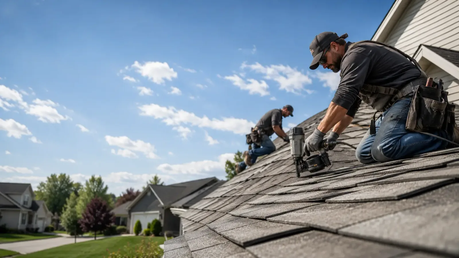 Storm Damage Roof Repair in Enid, MS near me